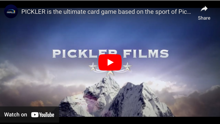 pickler card game is based on pickleball the sport