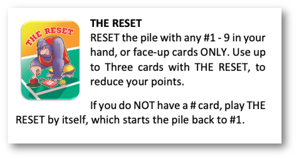 Reset in Pickler card game