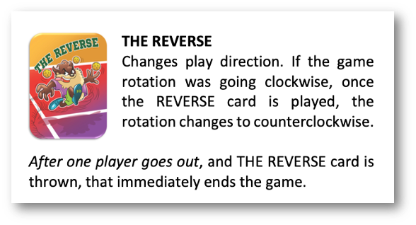 Reverse in Pickler card game